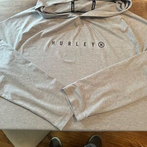 Hurley Light Gray Hoodie